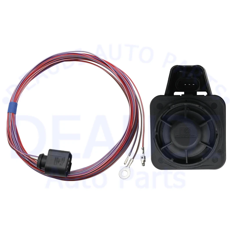 5Q0951605 For VW Golf 7 MK7 MQB Passat B8 Tiguan Auto Car Security Alarm Siren Speaker Horn With Cable Harness 5Q0951605A