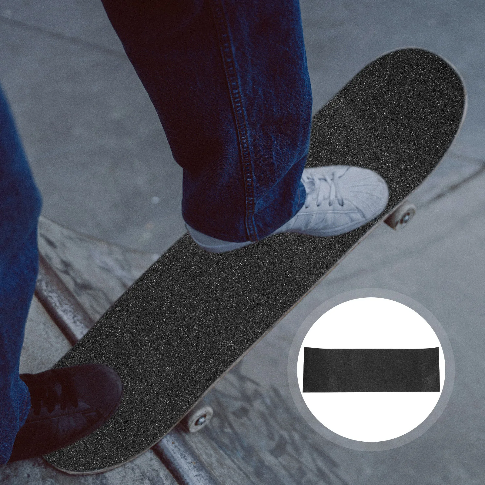 

Professional Skateboard Grip Tape Durable Wear-Resistant Multi-Function Self-Adhesive Anti-Skid Skateboard Decor Sheet