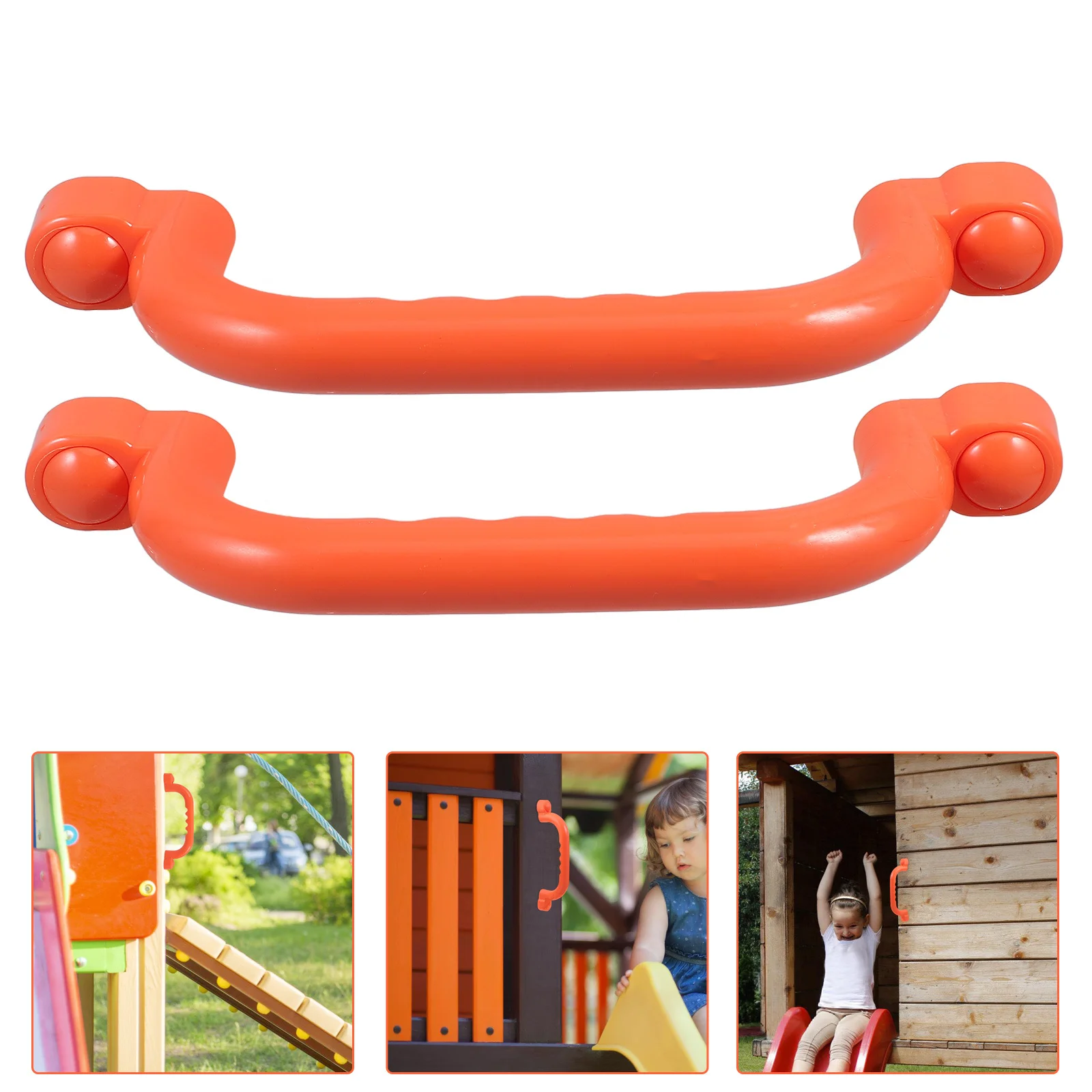 2 Stück rutschfeste Spielplatz-Sicherheitsgriffe, langlebig, für Outdoor-Fitnessstudio und Unterhaltungseinrichtungen, Spielplatzgriffe