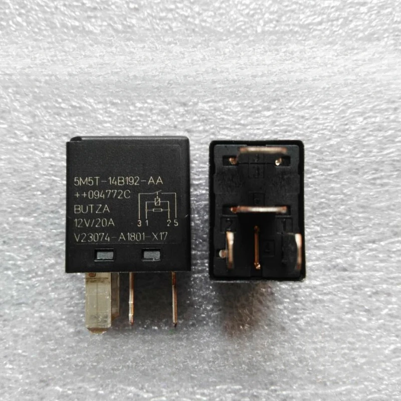 

（Brand-new）1pcs/lot 100% original genuine relay:V23074-A1801-X17 5M5T-14B192-AA 4pins Automotive relay