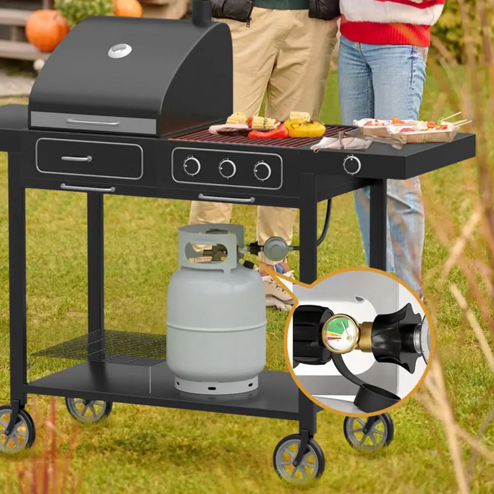 

1/2 шт. индикатор уровня в баке с пропаном QCC1/соединение типа 1, универсальный датчик уровня в баке 5–40 фунтов с цветным кодированным циферблатом