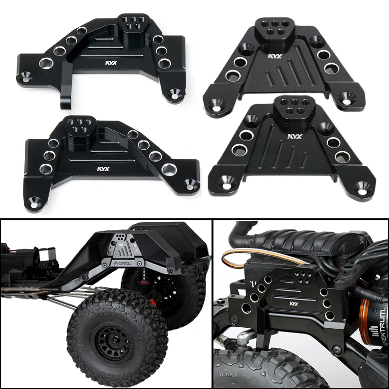 

Metal Front/rear Shock Mounts Porous Seat Upgrade Accessories for 1/6 RC Crawler Car Traxxas Axial Scx6 AXI05000 Diy Parts