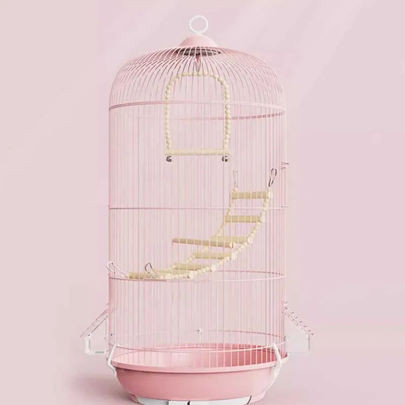 Feeder Budgie Bird Cages Outdoor Carrier House Canary Bird Cages Playground Decoration Swing Fences Pour Oiseaux Home Products