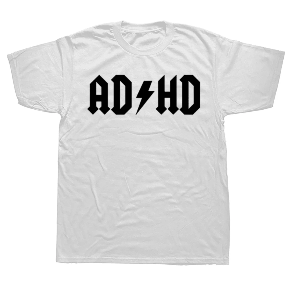 مضحك ADHD الطريق السريع إلى يا تبدو السنجاب تي شيرت مطبوع الجرافيك تي شيرت عالية الجودة الرجال تي شيرتات قصيرة الاكمام ملابس رياضية للرجال