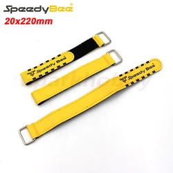 3pcs RunCam Speedybee High Quality Battery Magic Cable Tie 220*20mm Nylon Leather Material For RC Bee35 3.5inch frame Drone DIY