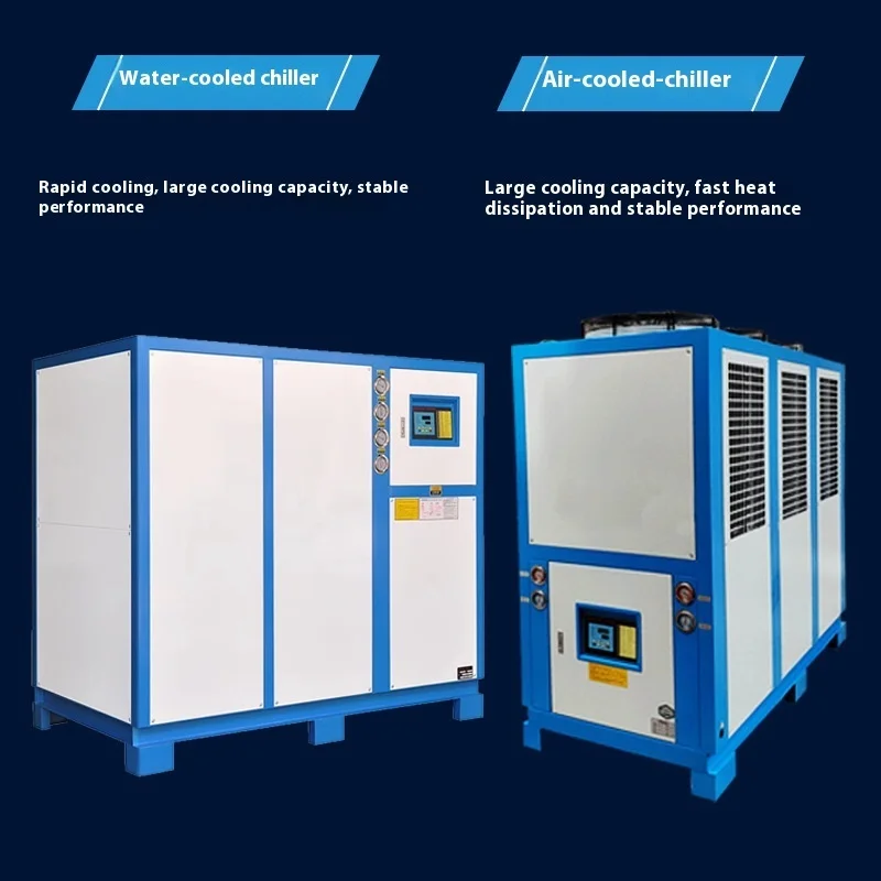 Industrial Chiller, Air-cooled Chiller, Injection Mold Blowing, Circulating Water Chiller, Water Tank Extrusion Cooler