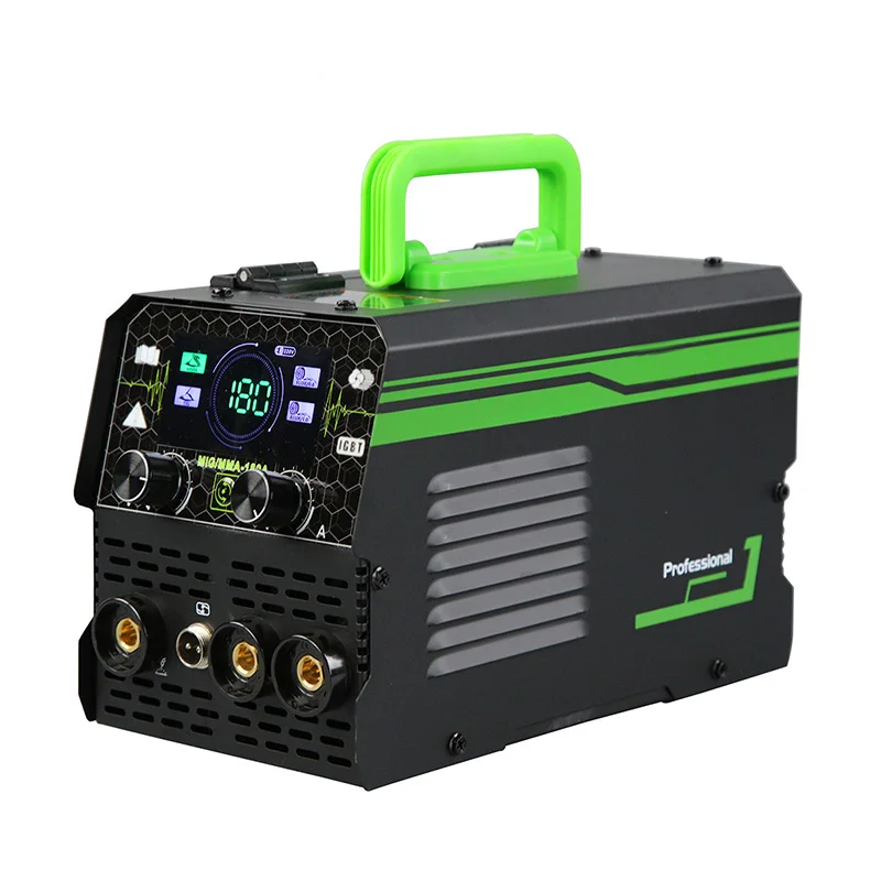 

120A Gasless Secondary Welding Machine European Standard 220V MIG/MMA/TIG Multi-Process Welder for Professional Use