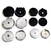 4pcs No Logo Blank Base 56mm 60mm 65mm 68mm 70mm 75mm Wheel Center Cap Rire Cover Car Styling