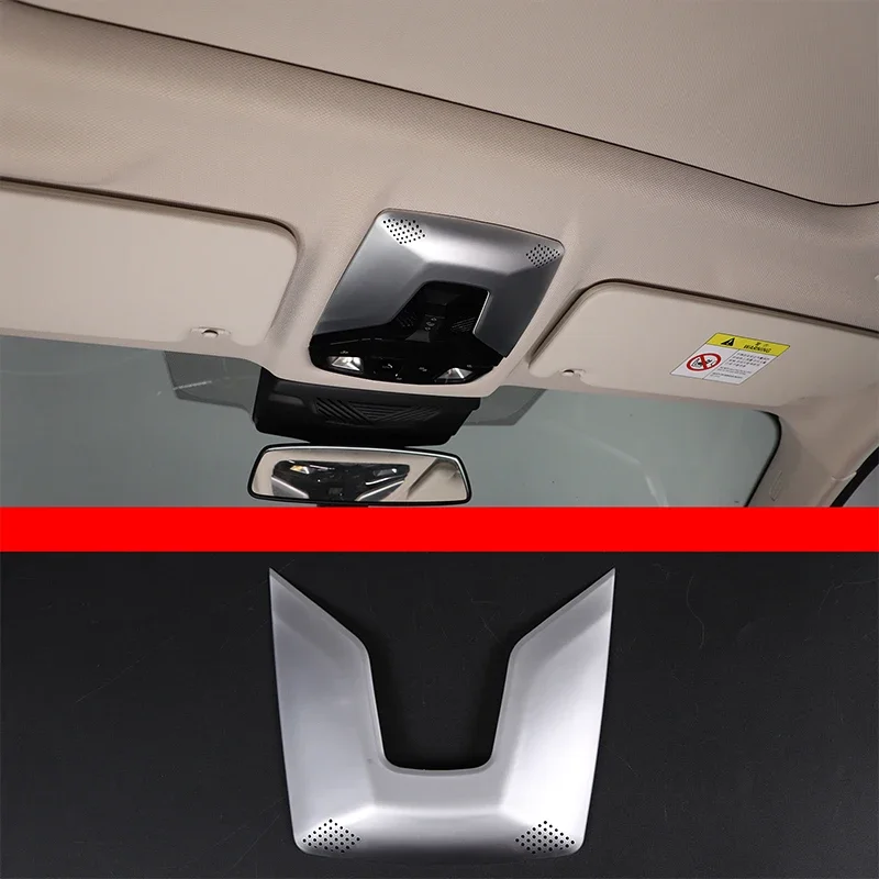 

For BMW X1 U11 2023-2024 Car Front Reading Light Decorative Frame Sticker ABS Interior Modification Accessories