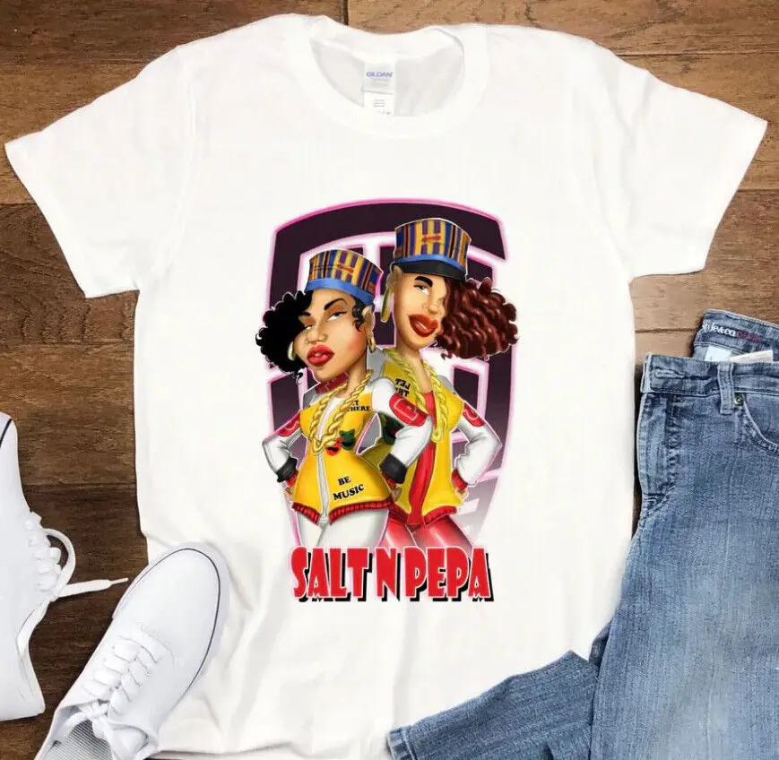 

First Ladies of Rap and Hip Hop Salt-N-Pepa Push It Shake Your Thang T Shirt