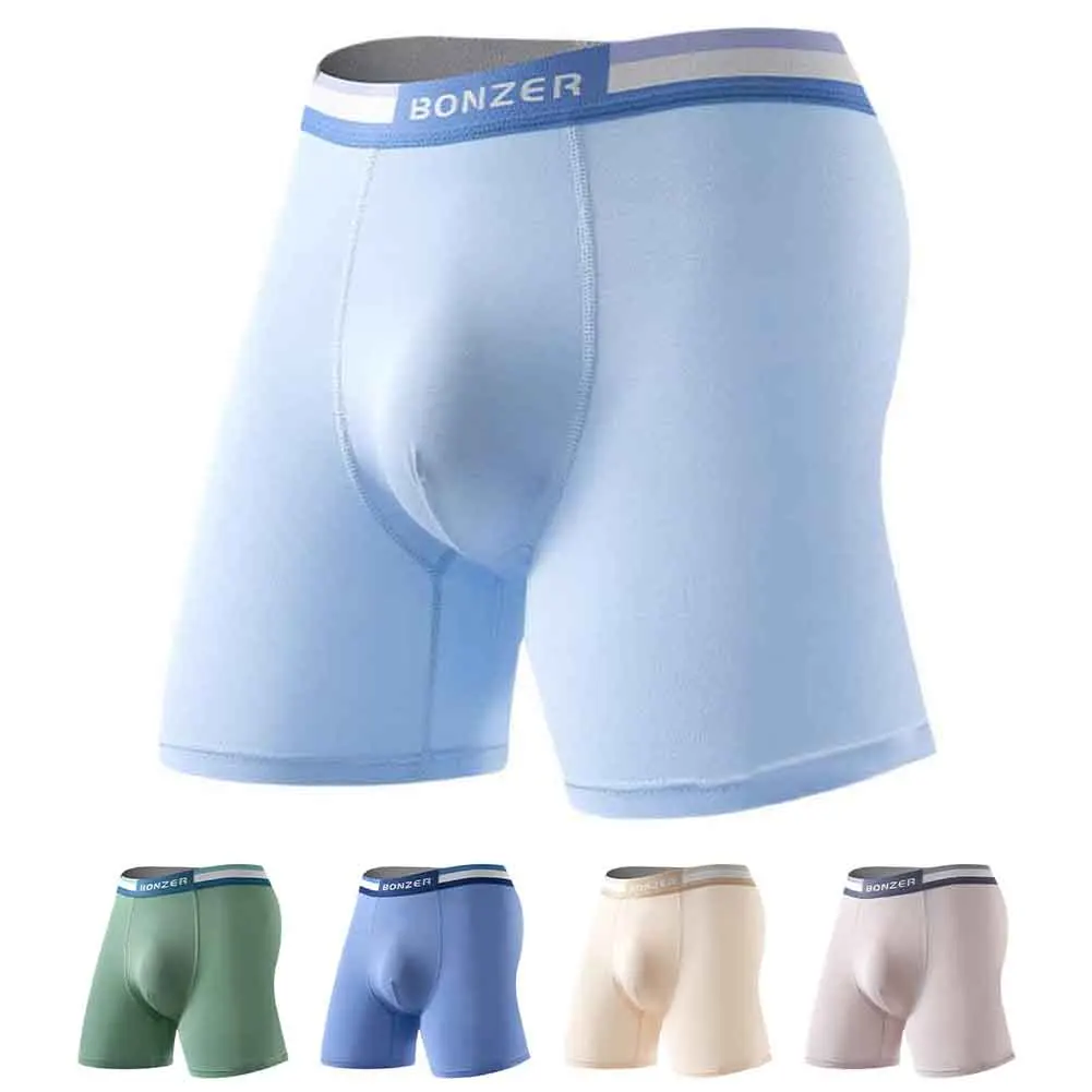 ملابس مريحة، بوكسر مريح، بوكسر قابل للتنفس، أنشطة رياضية، ملابس داخلية عصرية مقاس M-2XL، تصميم الحقيبة