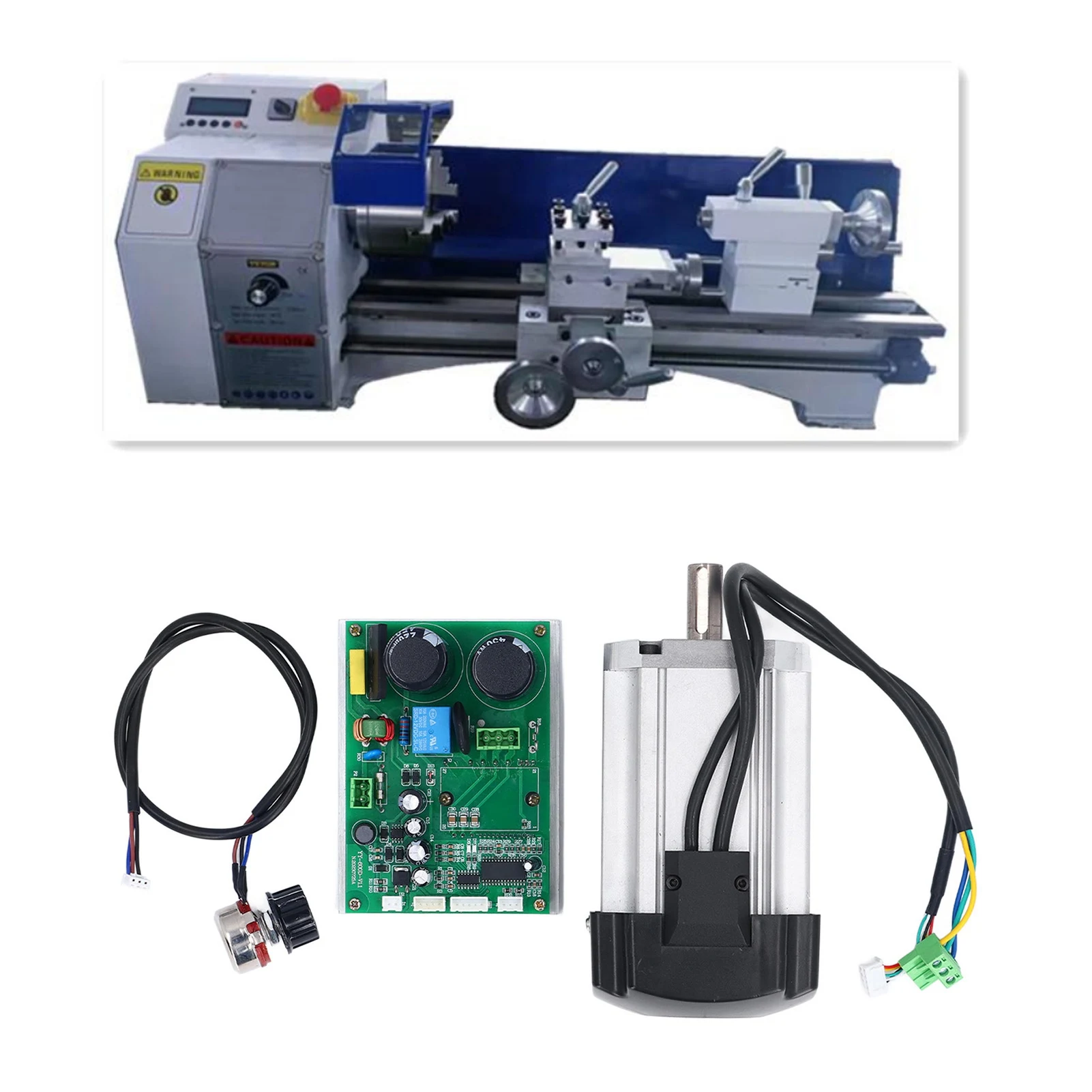 선반 모터 제어 보드 1000W 브러시리스 모터 MX210 WM210 210x800 220x750 220x600 8x16 용 변형 없음 고효율