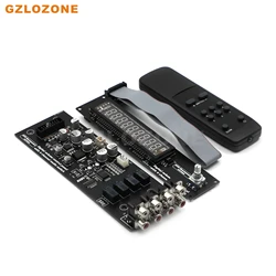 Assembeld CS3310 Remote Preamplifier Board With VFD Display 4 Ways Input