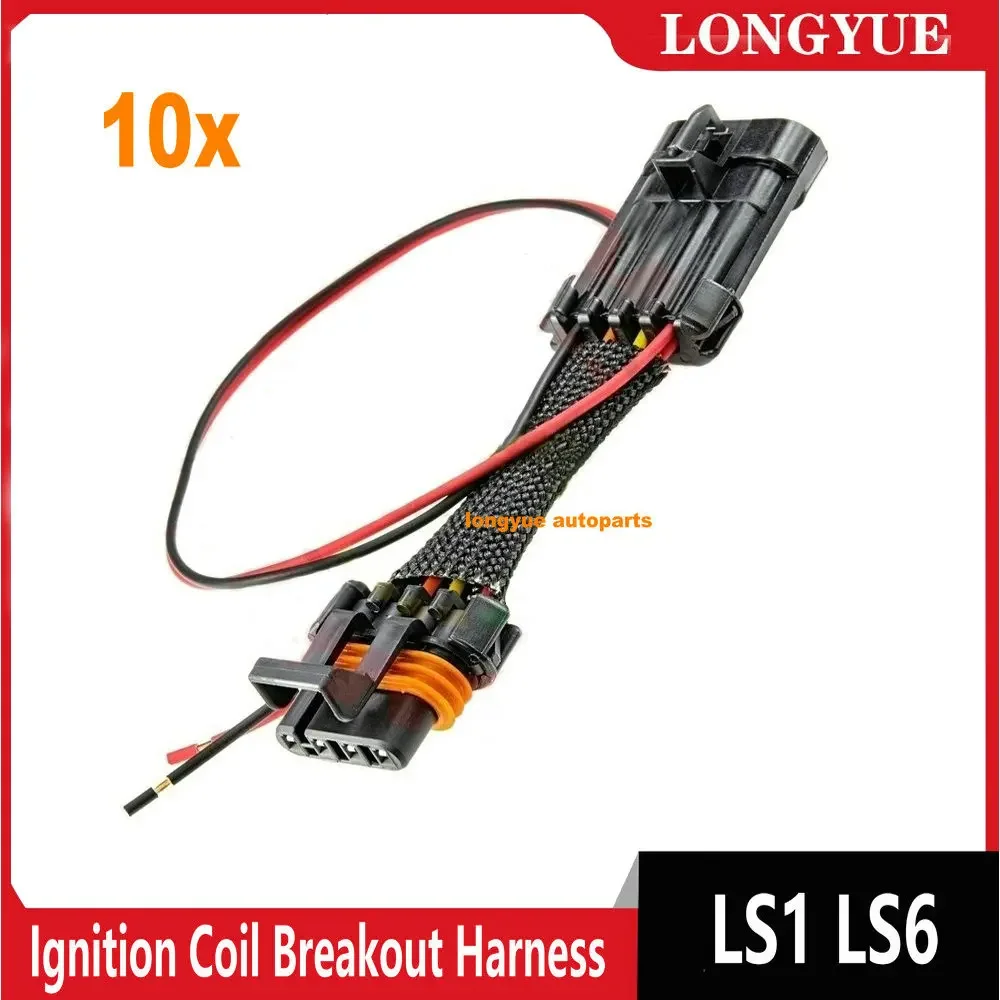 Longyue 10set LS1 LS6 Ignition Coil Breakout Harness Metri-Pack 150