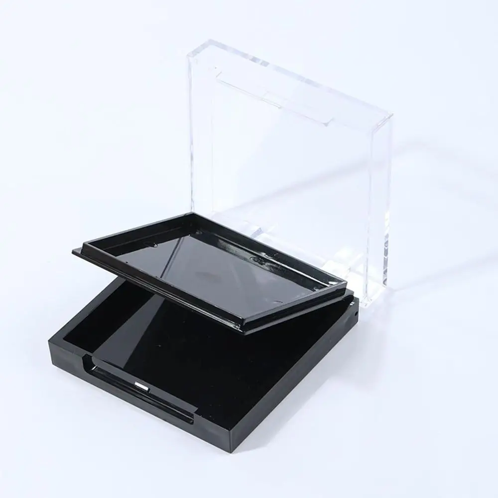 Double Layer Acrylic Press On Nail Storage Box Empty Press On Nails Packaging Box Nail Tips Display Case Fake Nail Storage