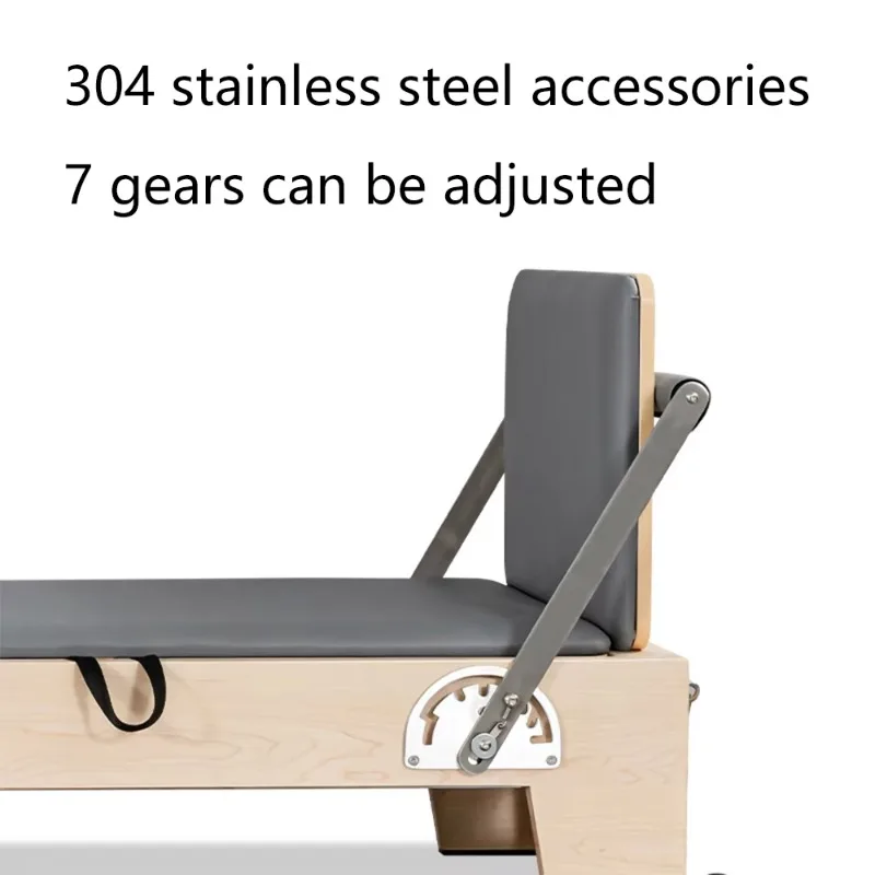 YTYIN المصنع مباشرة | شعار مخصص ولون اليوغا خشب القيقب 2 في 1 بيلاتيس المصلح | صناعة يدوية للياقة البدنية في صالة الألعاب الرياضية #3