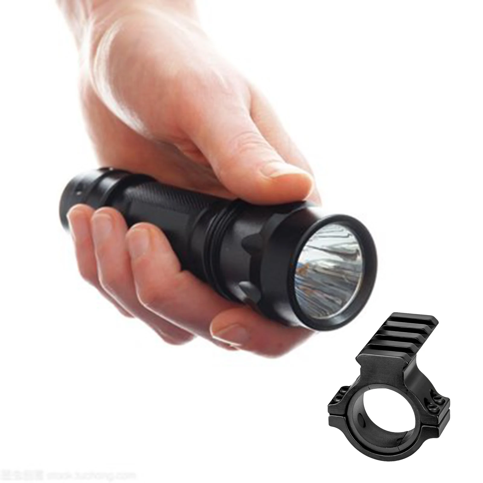 Bike Lights Aluminum Mount Flashlight Torch Mount Clamp Lamp Clips Cycling LED Lights Bike Accessories