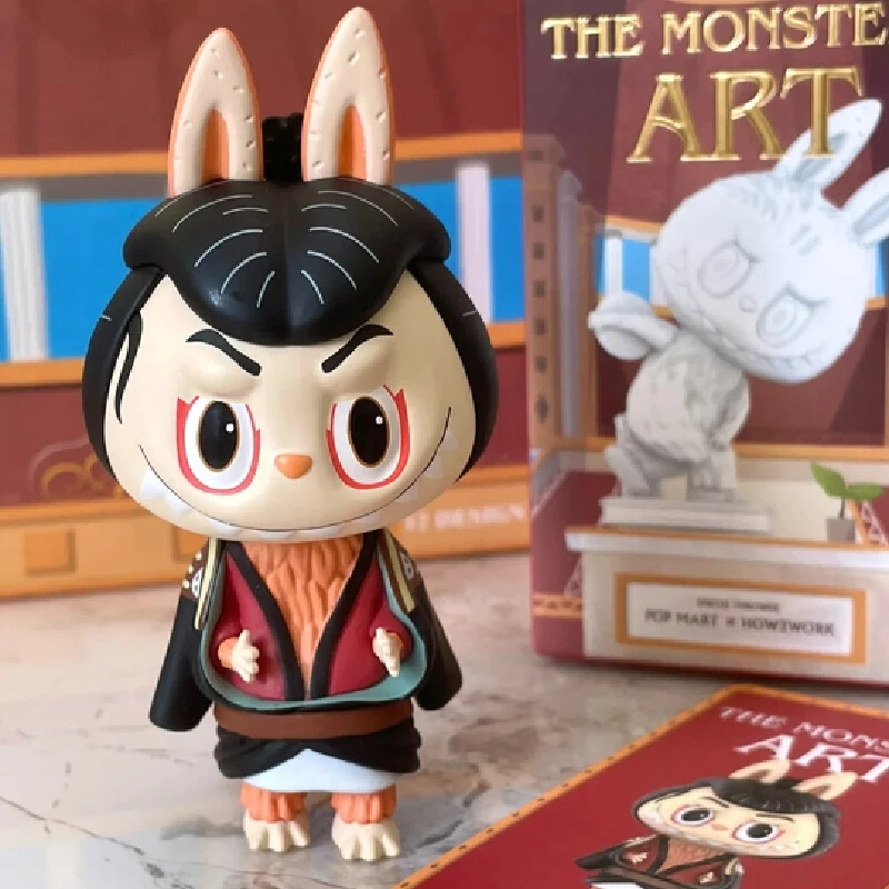 

Original Popmart Labubu Elf Art Series Collectible Figure Trendy Blind Box Toy Display Item Authentic Collectors Edition Toys
