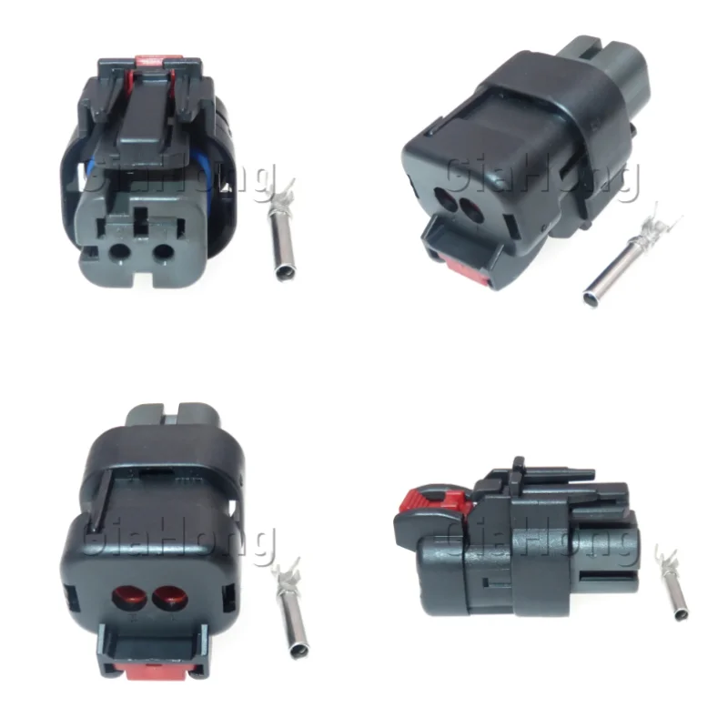 1 Set 2 Ways AC Assembly Auto Parts 776522-2 Automobile Sensor Sealed Plugs Camshaft Solenoid Valve Connector