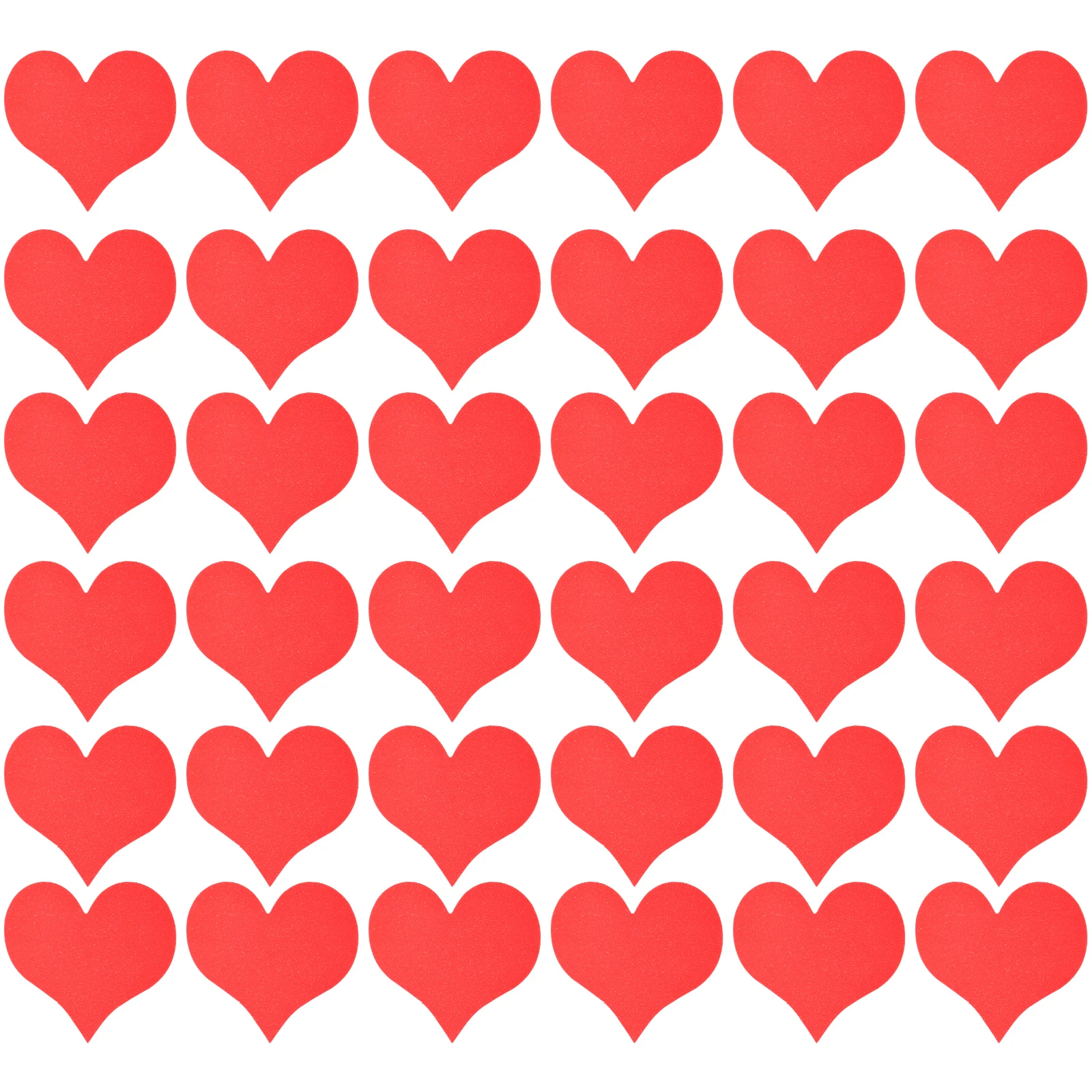 

100 Pcs Decorate Love Greeting Card Decoration Paper Blank Cards Heart Decorations