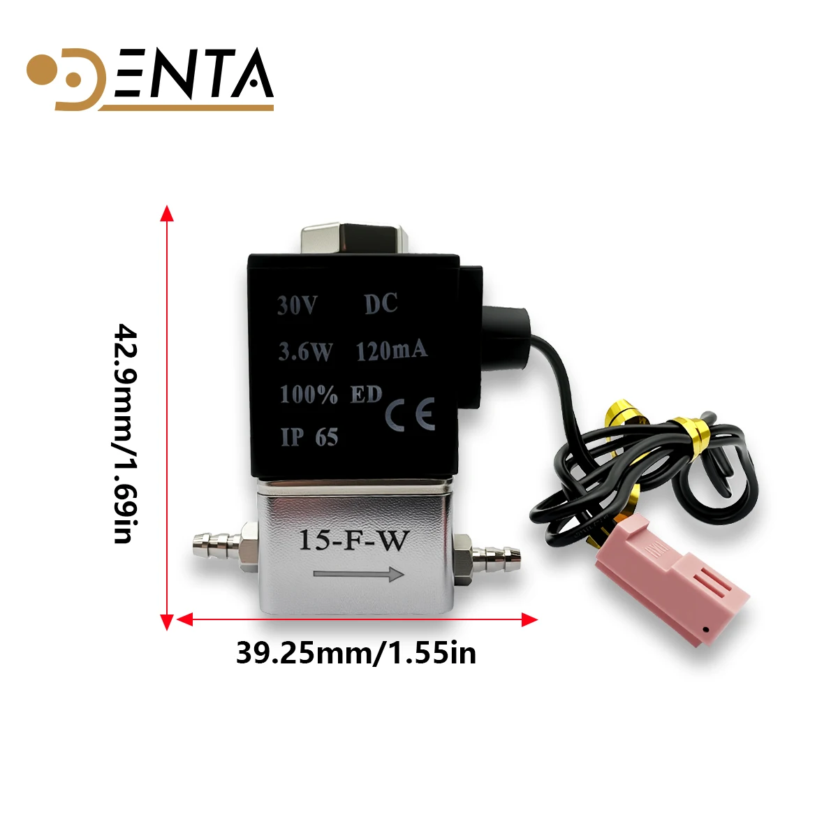 Dental Scaler Solenoid Valve DC30V Water Inlet Valve Fit FONA Sirona EMS Woodpecker Ultrasonic Scaler Parts