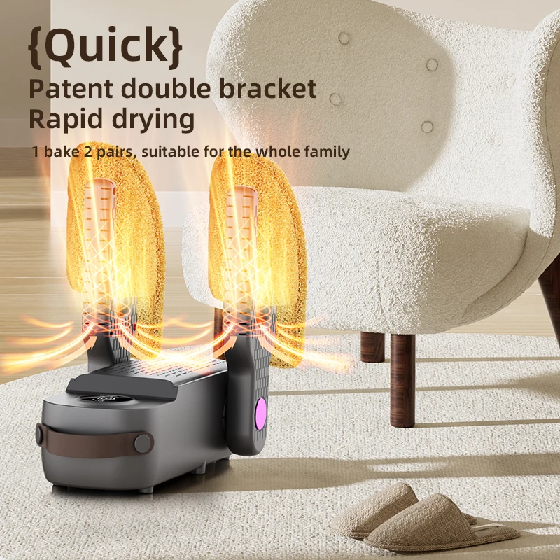 المبيعات الساخنة مجفف الأحذية المحمولة ذكي طوي مجفف الأحذية مع الموقت للأحذية تعقيم وإزالة الروائح الكريهة