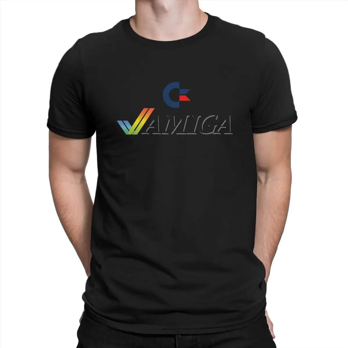 Commodore Amiga Commodore Amiga 500 Men T Shirt Cotton Grunge O-Neck TShirt Harajuku Tops