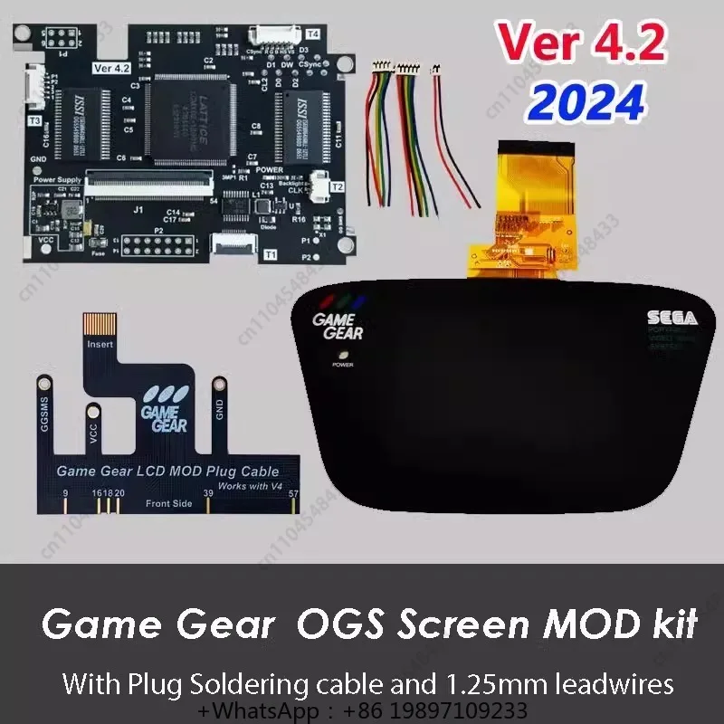 

GG highlight screen V4.2 version SEGA Game Gear HD Screen full fit high definition full screen