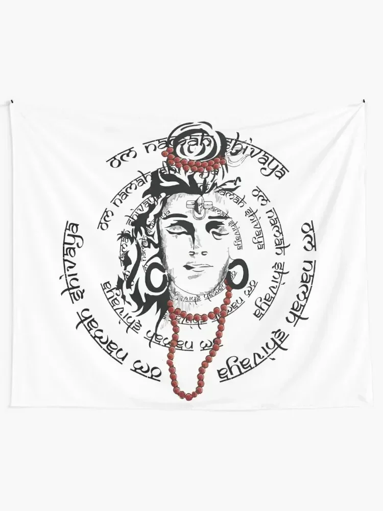 Om Namah Shivaya men's and women's t shirt Clothing & Accessories vol 1 Tapestry Cute Room Things Wall Decoration Items Tapestry