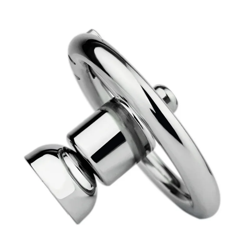 High Quality Stainless Steel Chastity Lock Male Anti-cheating Chastity Device Cock Cage Penis Lock Adult Games Male Sex Toys 18+