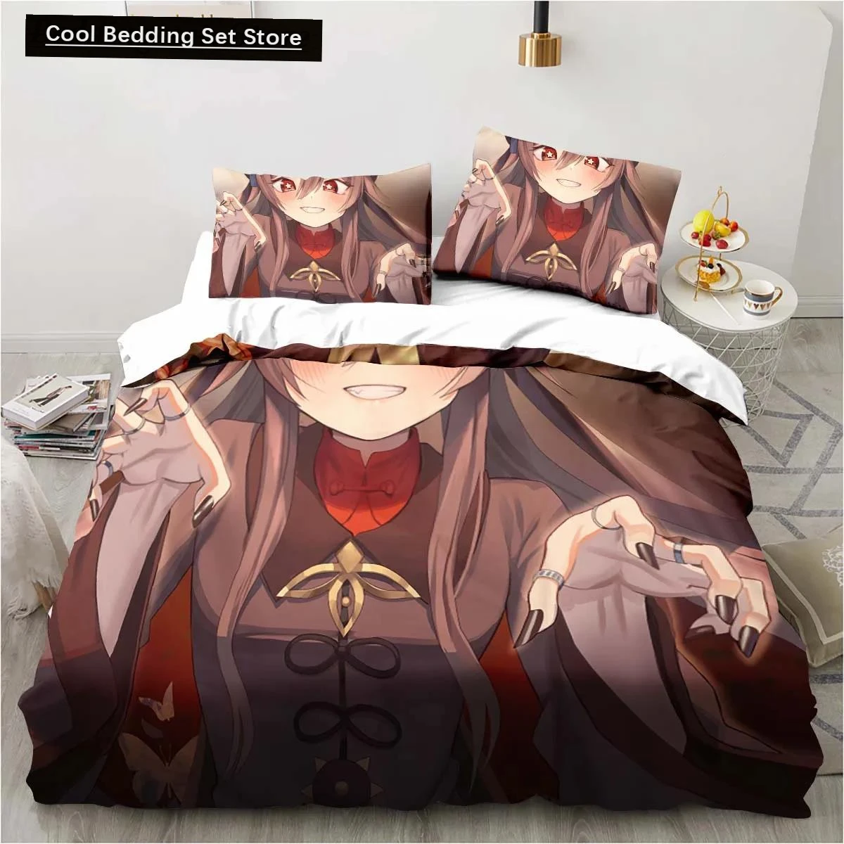 

3D Print Anime Tokyo Ghoul Bedding Set Single Twin Full Queen King Size Hip Hop Anime Bed Set Teenager Bedroom Duvet cover Sets