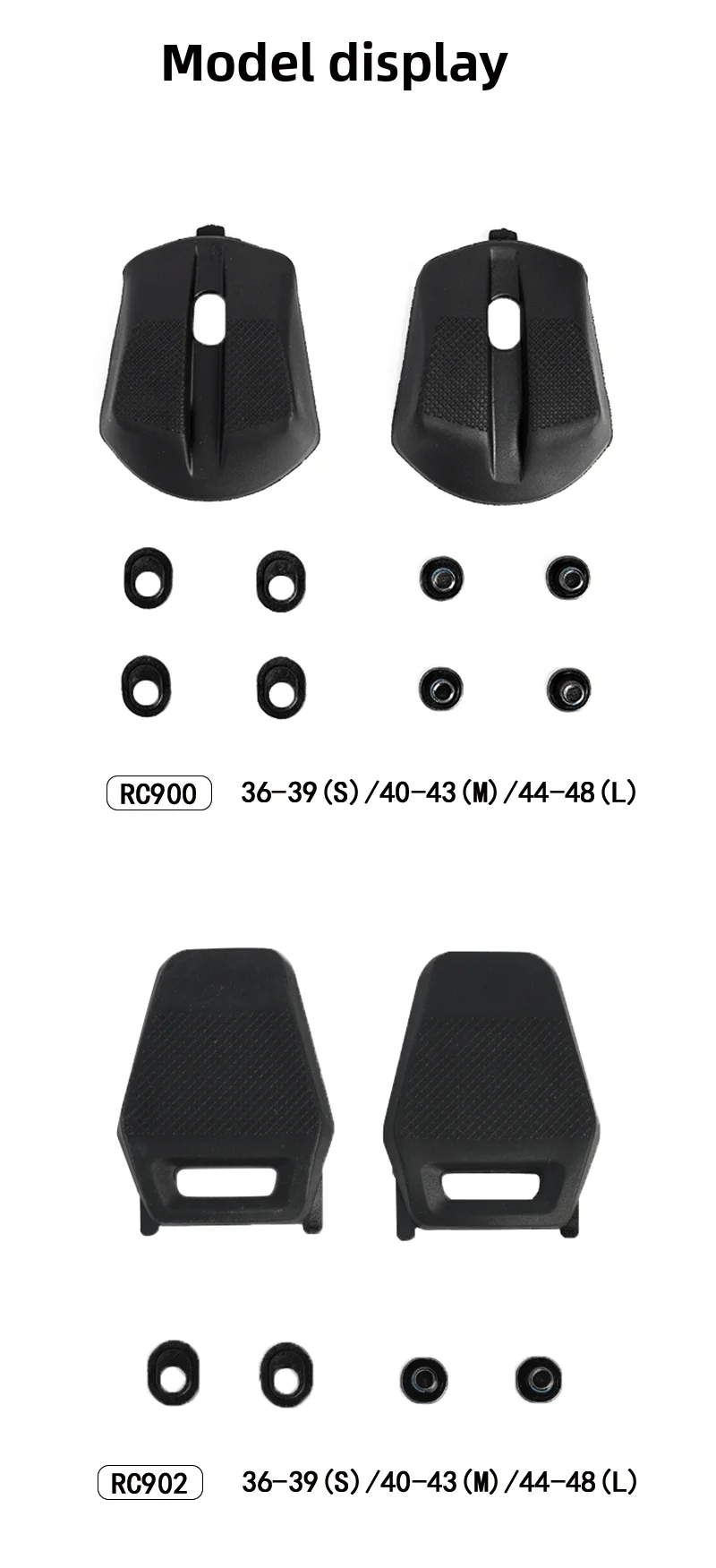 Für Shimano S-Phyre C901 RC902 RC903 verschleißfeste Fersenschlaufe, langlebiges Ersatz-Reparaturzubehör für Rennradschuhe – Detail 1