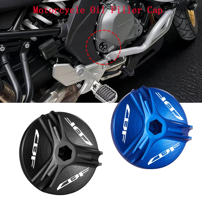 

Крышка маслозаливной горловины двигателя мотоцикла, заглушка для масла, аксессуары для Honda CBF 500 600 600S 1000 CBF600 CBF1000 CBF500 CBF600S