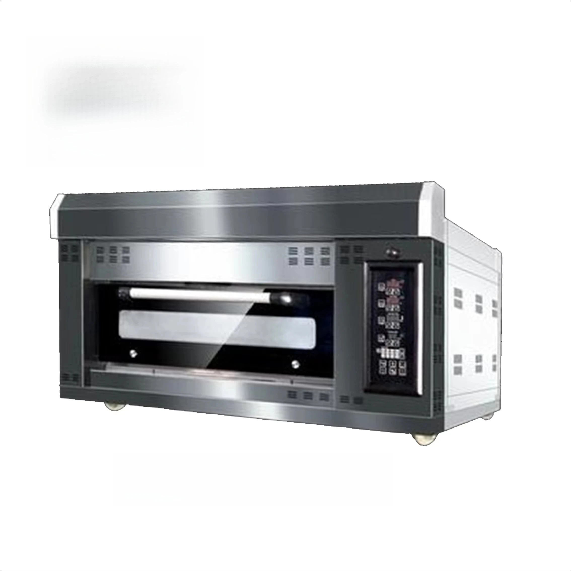 vx-Steam Infused Electric Deck Oven Commercial Use Stone Base Deck Oven for Artisan Bread Pizza Use~