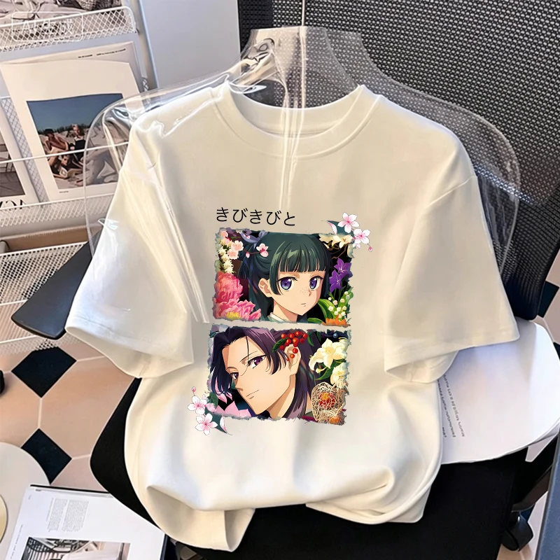 The Apothecary Diaries T Shirt Anime Maomao Tees Woman Man Short Sleeve Boy Breathable Tops Casual T-Shirt Summer Clothes Gift