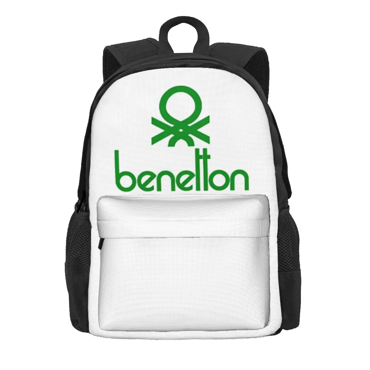 Mochila United Colors Of Benetton, mochila de grande capacidade para meninos e meninas, bolsa escolar, bolsa de ombro para homens e mulheres