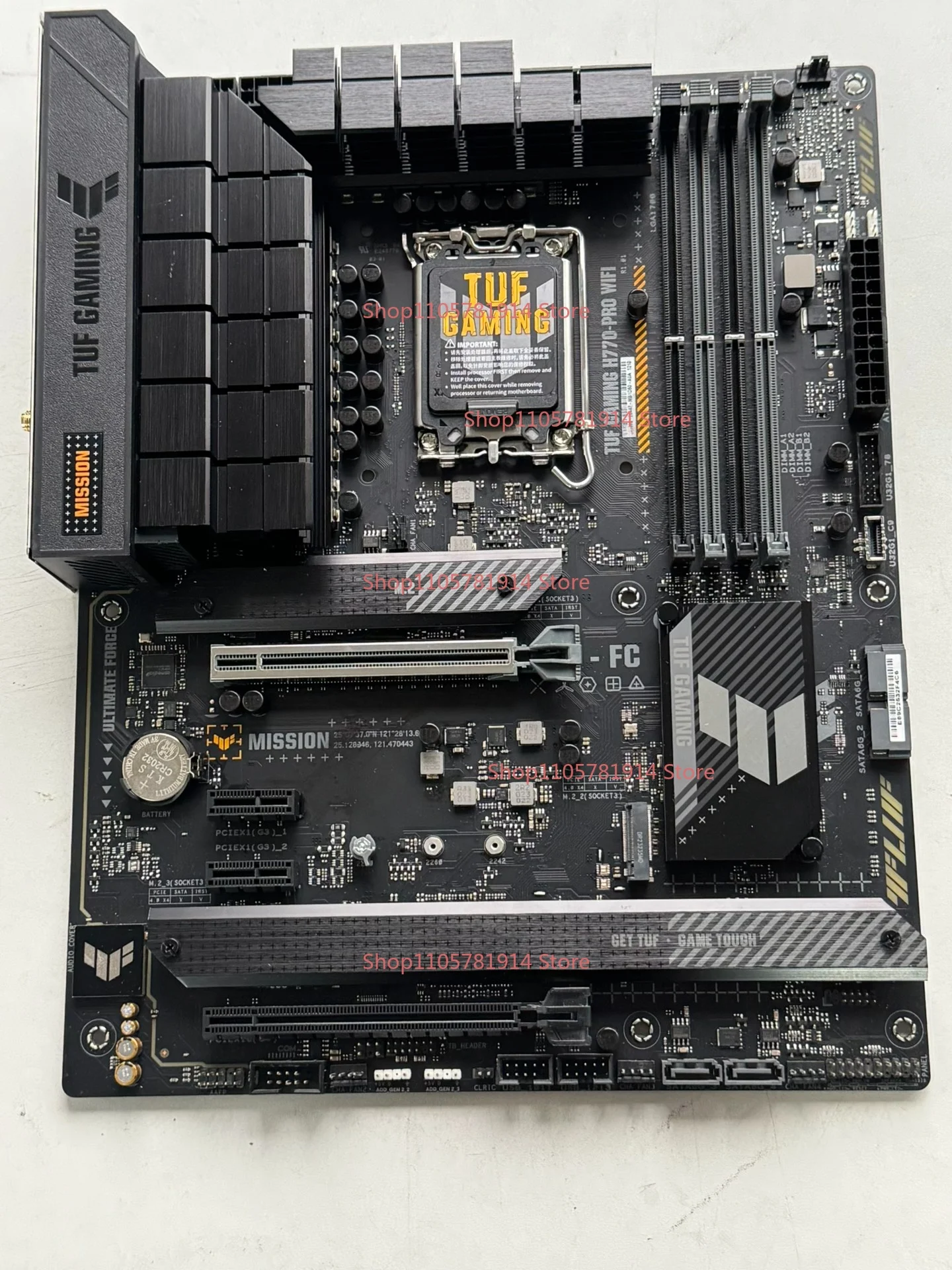 For ASUS TUF GAMING H770-PRO WIFI D5 Main Board ATX Large Board, Support 12-14 Processor, Memory DDR5
