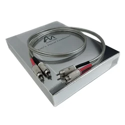 Audio Note AN-Vx HiFi RCA Cable Solid Silver 99.99% Interconnect Line with Box