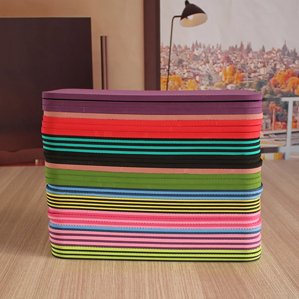 

6Pcs Yoga Cushion Seat Pad Thickened Knee Cushion Comfortable Sitting Kneeling Pad for Sports Yoga Pilates Outdoor Use