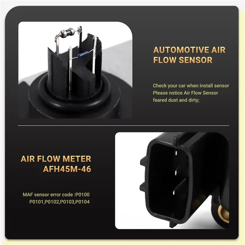 AC52-Mass Air Flow Sensor Maf For Nissan Paladin D21 Sentra 100Nx B13 Primera Sunny 1.4 1.6 2.0 Afh45m-46 Afh45m46