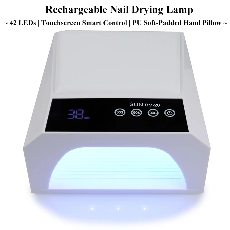 42LED UV LED Lampada per unghie Asciugatrice per polimerizzare tutti lo smalto gel Potenti luci per unghie Sensore di movimento Manicure Pedicure Strumento per salone