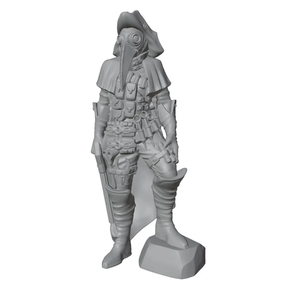 1/24/18 scale resin figurine character model, high-fidelity model action figure, not painted, perfect for gaming and collection