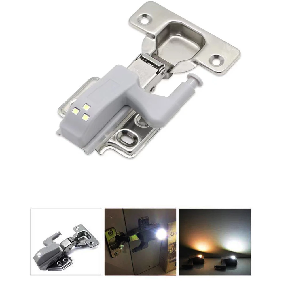 1-3PCS Universal hinge light LED kitchen cabinet light lighting induction light hinge light wine cabinet shoe cabinet door light