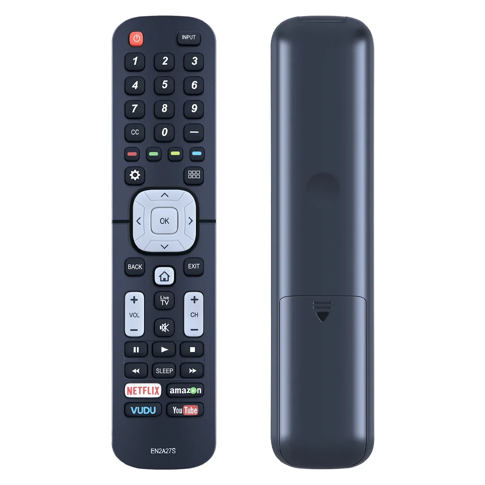 Replacement EN2A27S Remote Compatible with Hisense TV 55H6B 50H7GB 50H6B N6200U LC-40N5000U LC-43N5000U LC-50N5000U LC-50N6000U