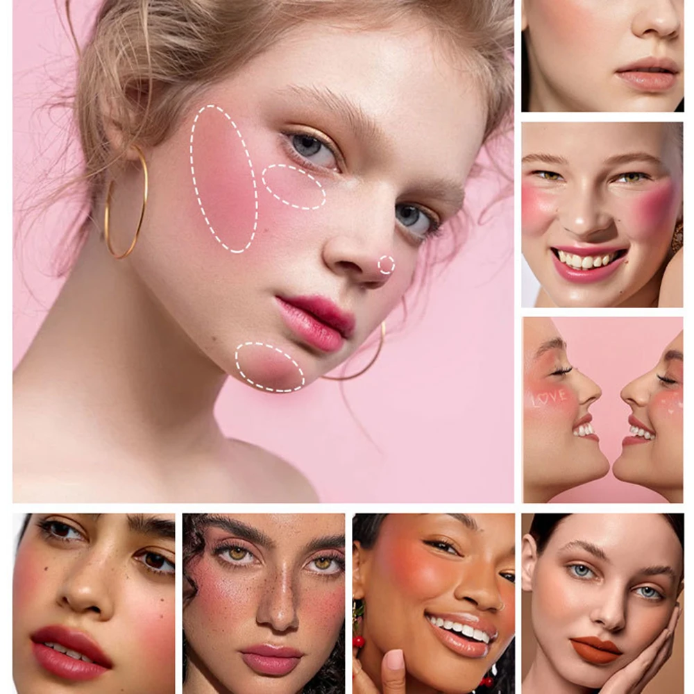 Vitality Color Rendering Blush, Light & Smooth Texture, Vitality Blooming Finish, Must-Have for Misty & Vitality Makeup Looks ﻿