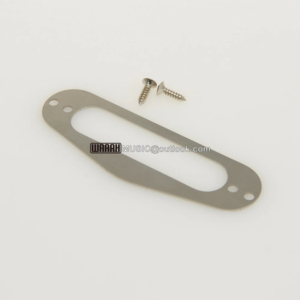 1pcs Single Coil Neck Pickup Frame Mounting Ring with Screws For Tele Style Electric Guitar