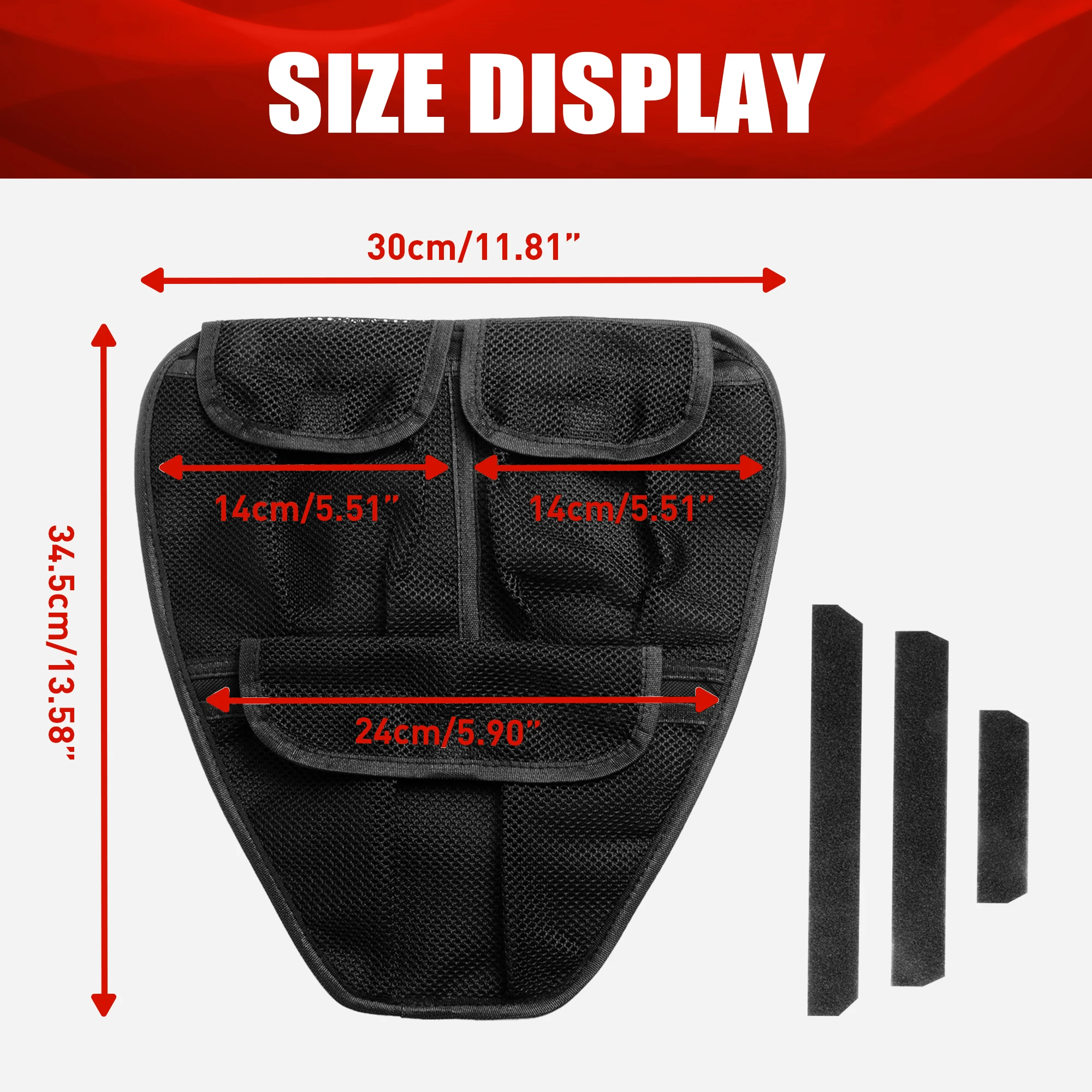 

Универсальная сумка для хранения инструментов в переднем багажник, высококачественный нейлоновый органайзер на крышку багажника для Can Am Spyder F3, аксессуары для квадроциклов