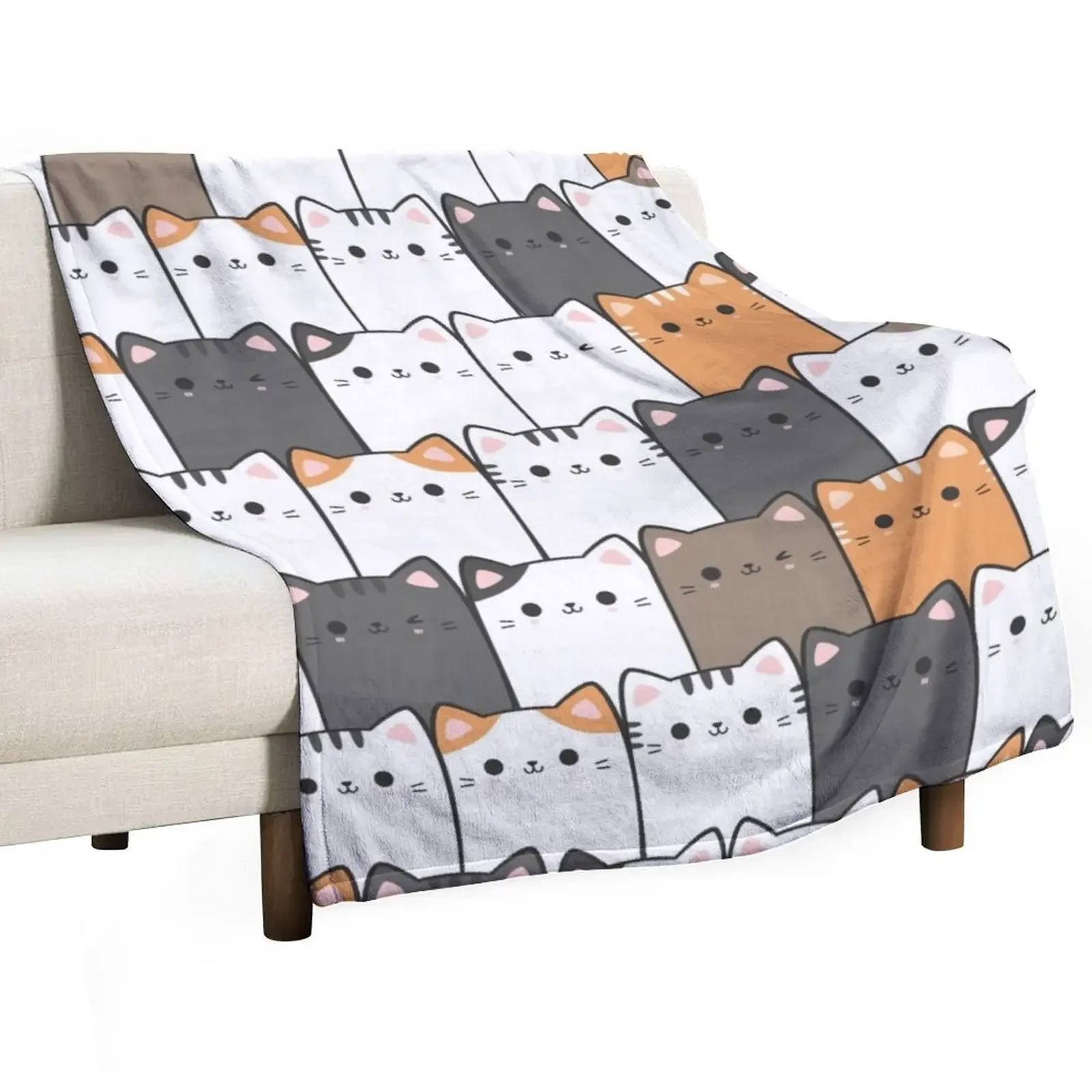 

Copy of Cat Throw Blanket Soft Furrys Soft Plush Plaid Blankets