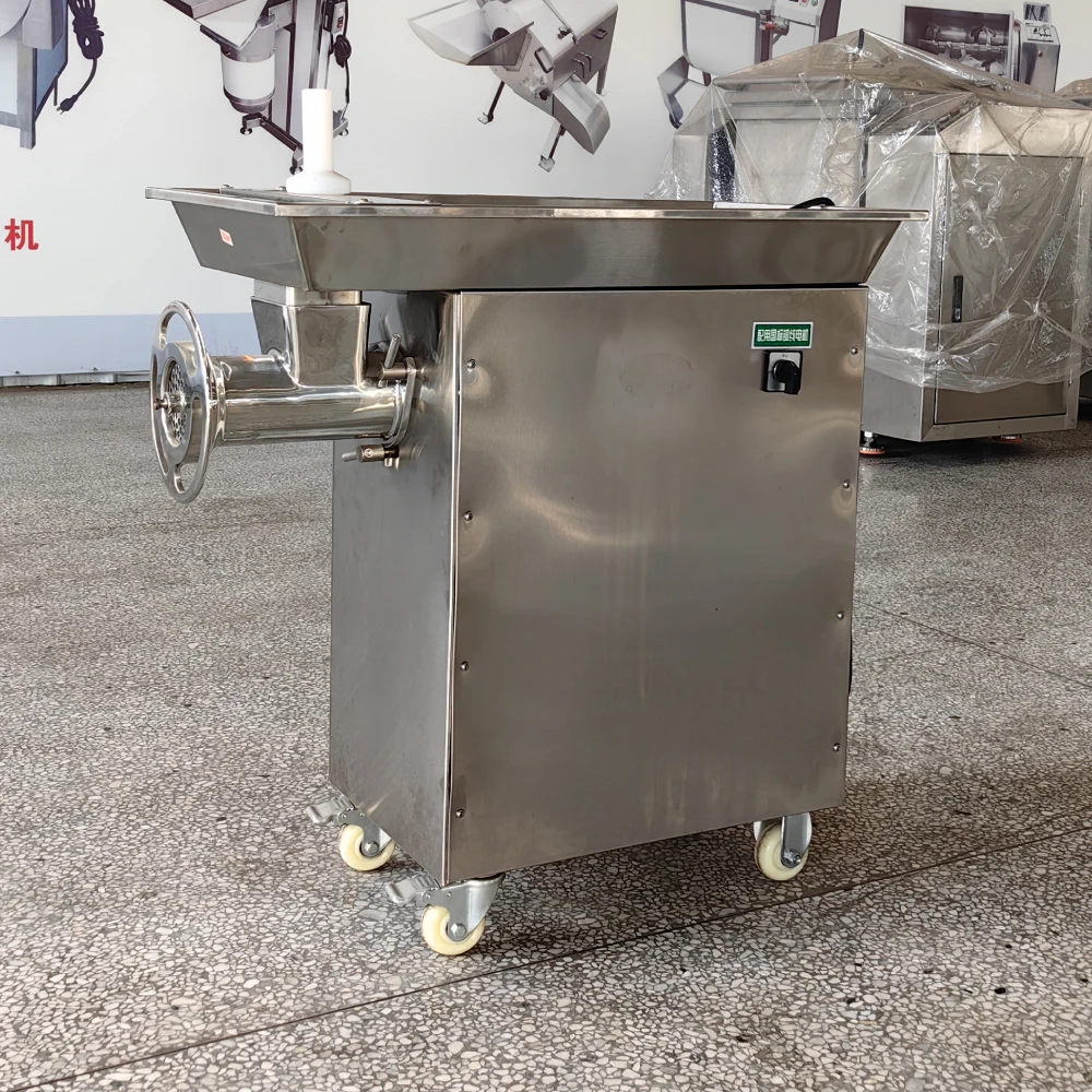 Frozen Meat Tool for Restaurant & Farm Use Commercial Electric Stainless Steel Meat Mincer/Grinder Multipurpose Fresh &