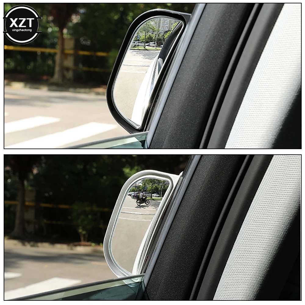 Espejo retrovisor Universal para coche, espejo de punto ciego de gran angular para asientos de segunda fila, espejo de observación auxiliar